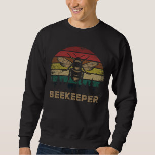 Sweatshirt Retro apiculteur Vintage apiculture Cadeau