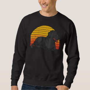 Sweatshirt Retro Black Labrador Chien Propriétaire Animaux de