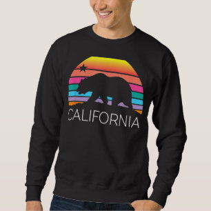 Sweatshirt Rétro California Surf Vintage Plage Cali 80 Venic