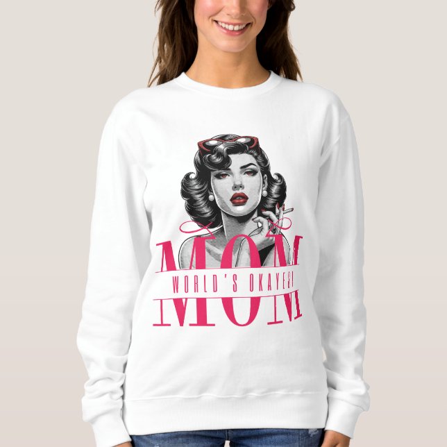 Sweatshirt Rétro chic (Devant)