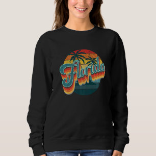 Sweatshirt Retro Florida Grunge déprimé Floride les années 70