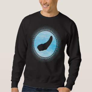 Sweatshirt Retro Geoduck Dit Saltwater Gooey Clam