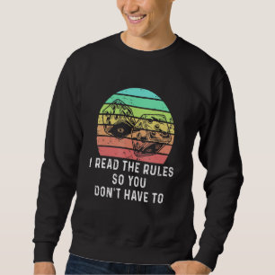 Sweatshirt Retro Jeux de société Jeu de dés Vintage Geek de j