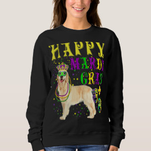 Sweatshirt Retro Love Animaux Conception Golden Retriever Chi