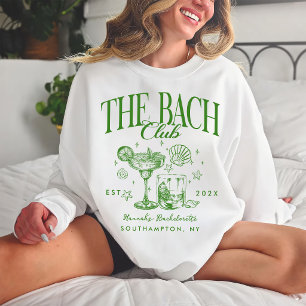 Sweatshirt Rétro Moderne Le Club Bach Enterrement de Vie de J