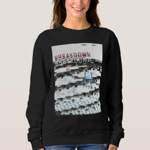Sweatshirt Rétro-Rétro Ordinateur Glitch Geek programmeur Ne
