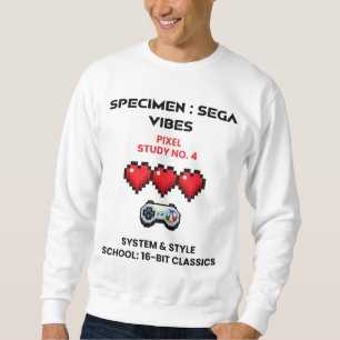 Sweatshirt Retro Sega Vibes Étude de Pixel N° 4