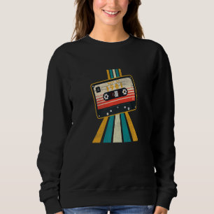 Sweatshirt Rétro Vintage Best Of 1981 Tape Mixtape Premium