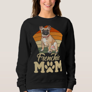 Sweatshirt Retro Vintage Frenchie Maman mignonne French Bulld