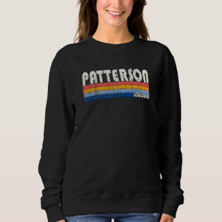 Sweatshirt Retro Vintage les années 70 80s Style Patterson Lo