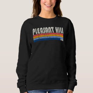 Sweatshirt Retro Vintage les années 70 80s Style Pleasant Hil