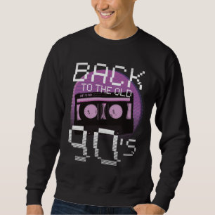 Sweatshirt Revenez À La Cassette Des Années 90