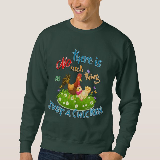 SWEATSHIRT RIEN DE TEL QU'UN POULET (Devant)