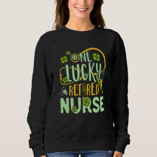 Sweatshirt Rn Doctor Lucky Leaf Irlande Irish St Patrick Ret