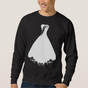 Sweatshirt Robe de mariage enterrement de vie de jeune fille