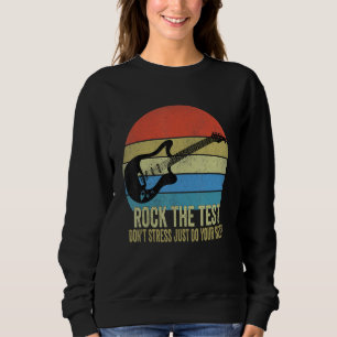 Sweatshirt Rocher Le Test Point Stress Test Day Test Test Day