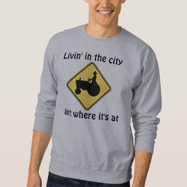 Sweatshirt Roches de la région ! (Devant)