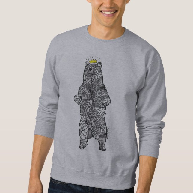 Sweatshirt Roi des ours (Devant)