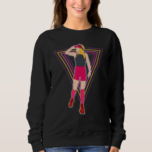 Sweatshirt Roller cool Patinage Pour Femmes Rollerskate Rol