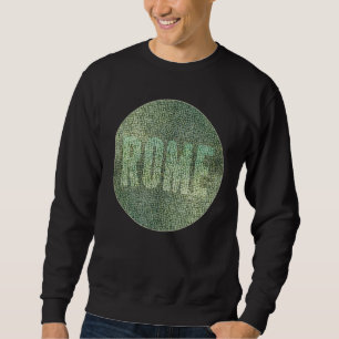 Sweatshirt Rome Roma Mosaïque italienne Stylisme romaine