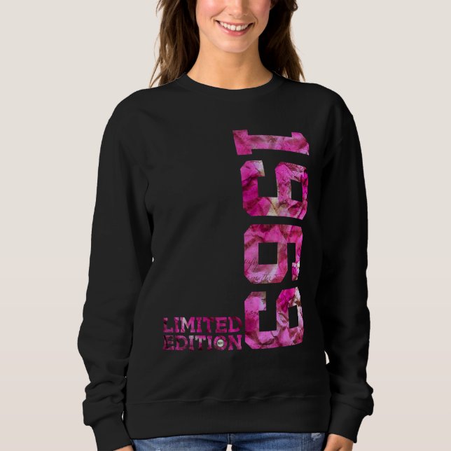 Sweatshirt Rose 53 ans 53e anniversaire 1969 (Devant)