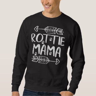 Sweatshirt Rottie Mama Rottweiler Propriétaire du chien Maman