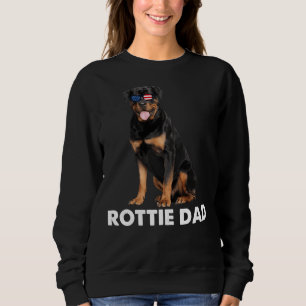 Sweatshirt Rottie Papa Rottweiler Chien Chien Chien Chien Pup