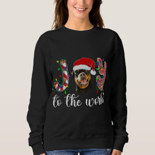 Sweatshirt Rottweiler Christmas Rottie Xmas Party Rottweiler