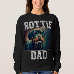 Sweatshirt Rottweiler Dad - Cadeau Pour Rottie Lover