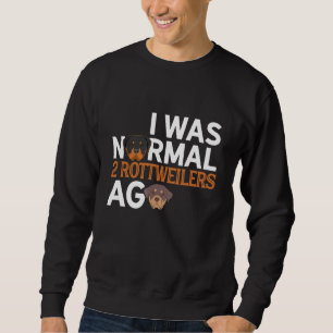 Sweatshirt Rottweiler Papa Drôle Fête des pères Rottie Chien