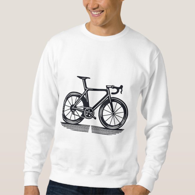 Sweatshirt Roue de course (Devant)