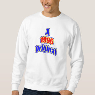 Sweatshirt Rouge de Bl de 1996 originaux