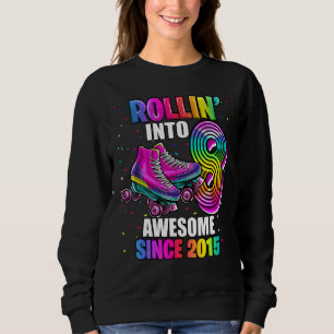 Sweatshirt Rouler dans 8 Magnifique Roller Skating 2015 8e Bi