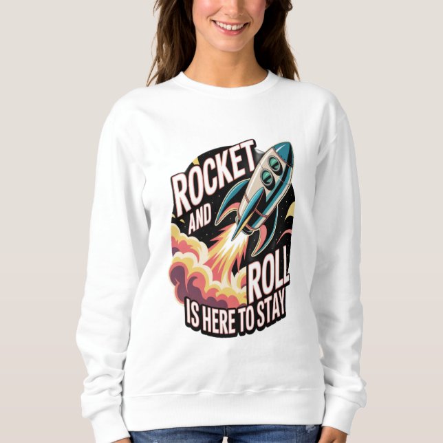 Sweatshirt Roulis de fusée  (Devant)