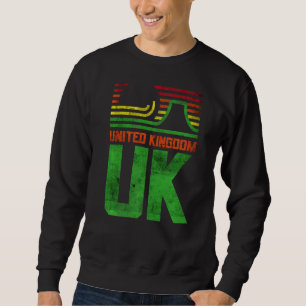 Sweatshirt Royaume-Uni vintage Graphic Tee - shirts & Cool De