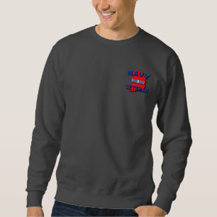 Sweatshirt Ruban de service de combattant de Guerre de Corée