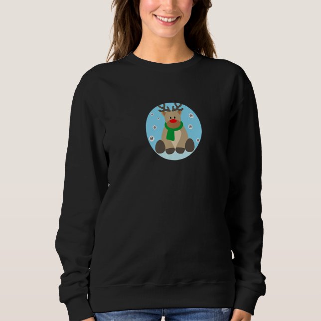 Sweatshirt Rudolf Crypto Devise Stellar Digital Coin Merch (Devant)