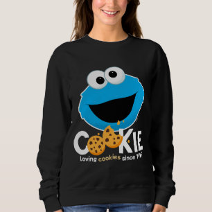 Sweatshirt Rue Sésame Cookie Monster Lookies