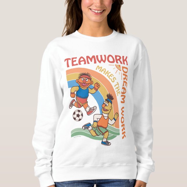 Sweatshirt Rue Sésame | Travail d'équipe Ernie & Bert (Devant)