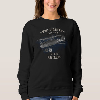 Sweatshirt S E 5a Aéronefs de chasseurs WWI de la RAF