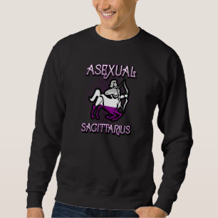 Sweatshirt Sagittaire Asexuel Symbole Zodiaque Anniversaire H