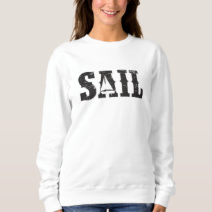 Sweatshirt Sailing Sailor Capitaine Sail Sea Funny Gift Idée