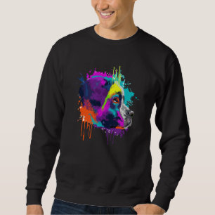 Sweatshirt Saint Bernard pour couleur de chien
