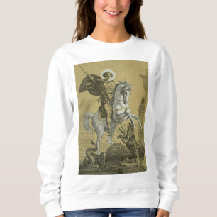 Sweatshirt Saint George – Premium "Sunburst Gold" Art