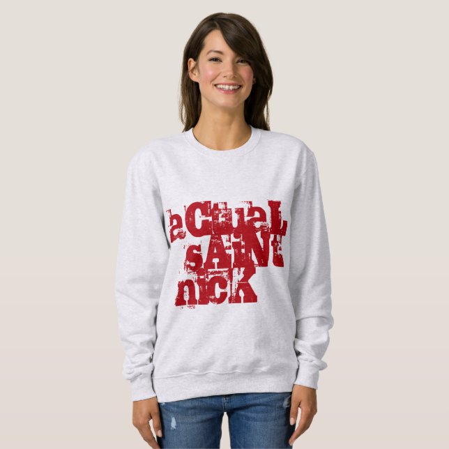 Sweatshirt saint nick (Devant entier)