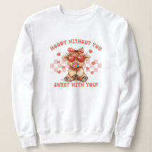 Saint-Valentin Coquette Highland Cow