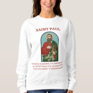 Sweatshirt saints st paul