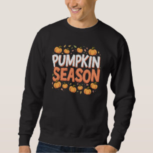 Sweatshirt Saison citrouille