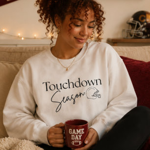 Sweatshirt Saison de touché, sweat-shirt de jour de match de