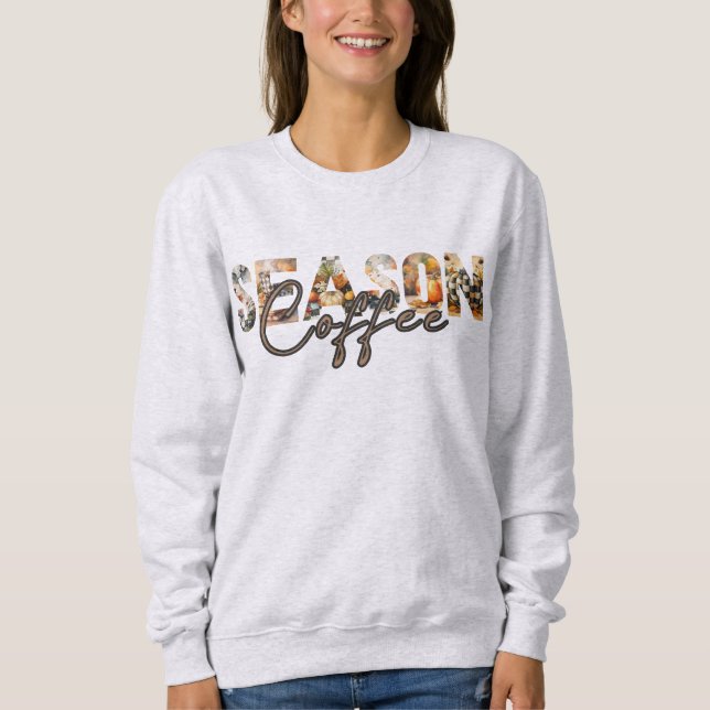 Sweatshirt Saison du café (Devant)